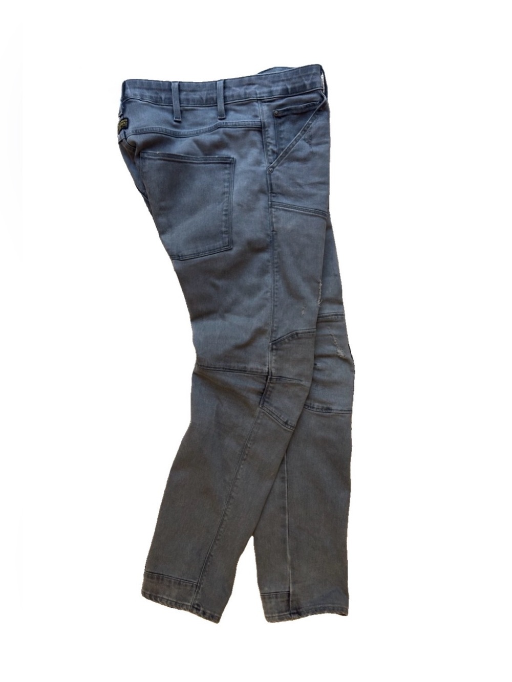 G-Star Raw 5620 3D Slim Jeans Men's 32x30 Charcoal Gray Ergonomic Moto Denim